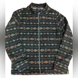 Sherpa Adventure Gear Men’s L Southwestern Aztec Full Zip Fleece Jacket